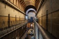 Melbourne Gaol Sunlight Royalty Free Stock Photo